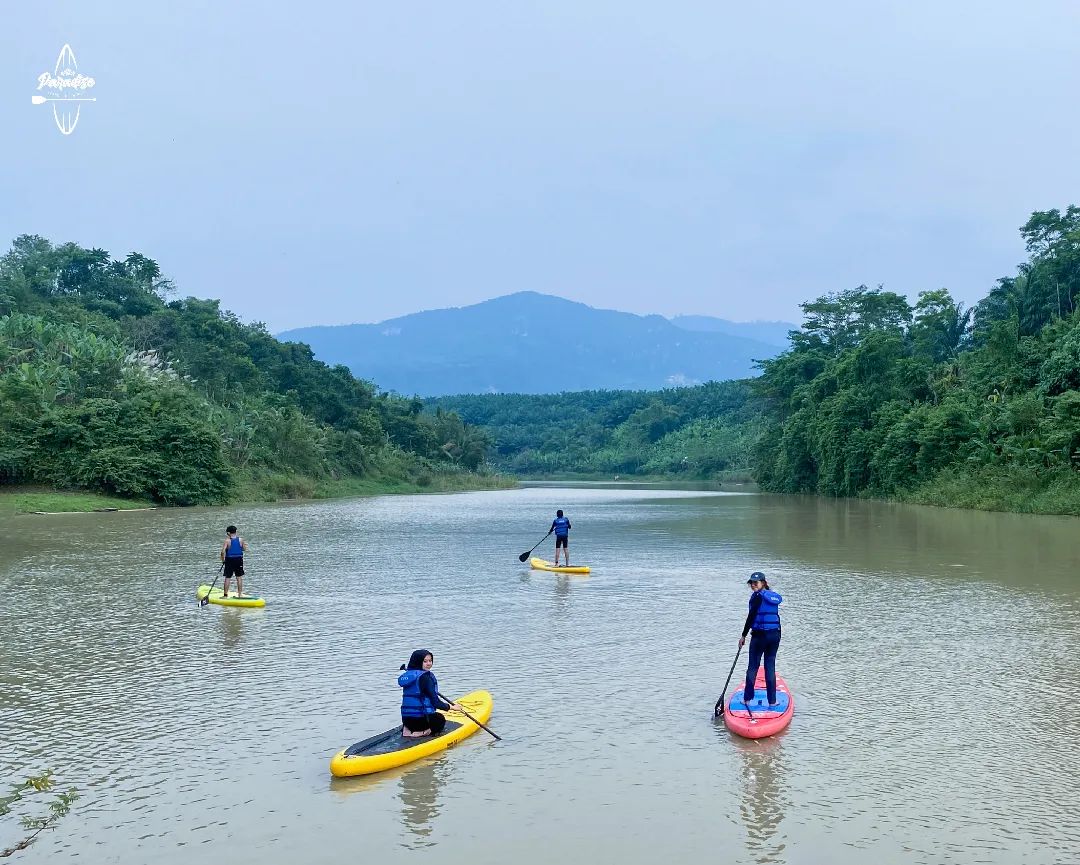 bermain stand up paddle board di jakarta